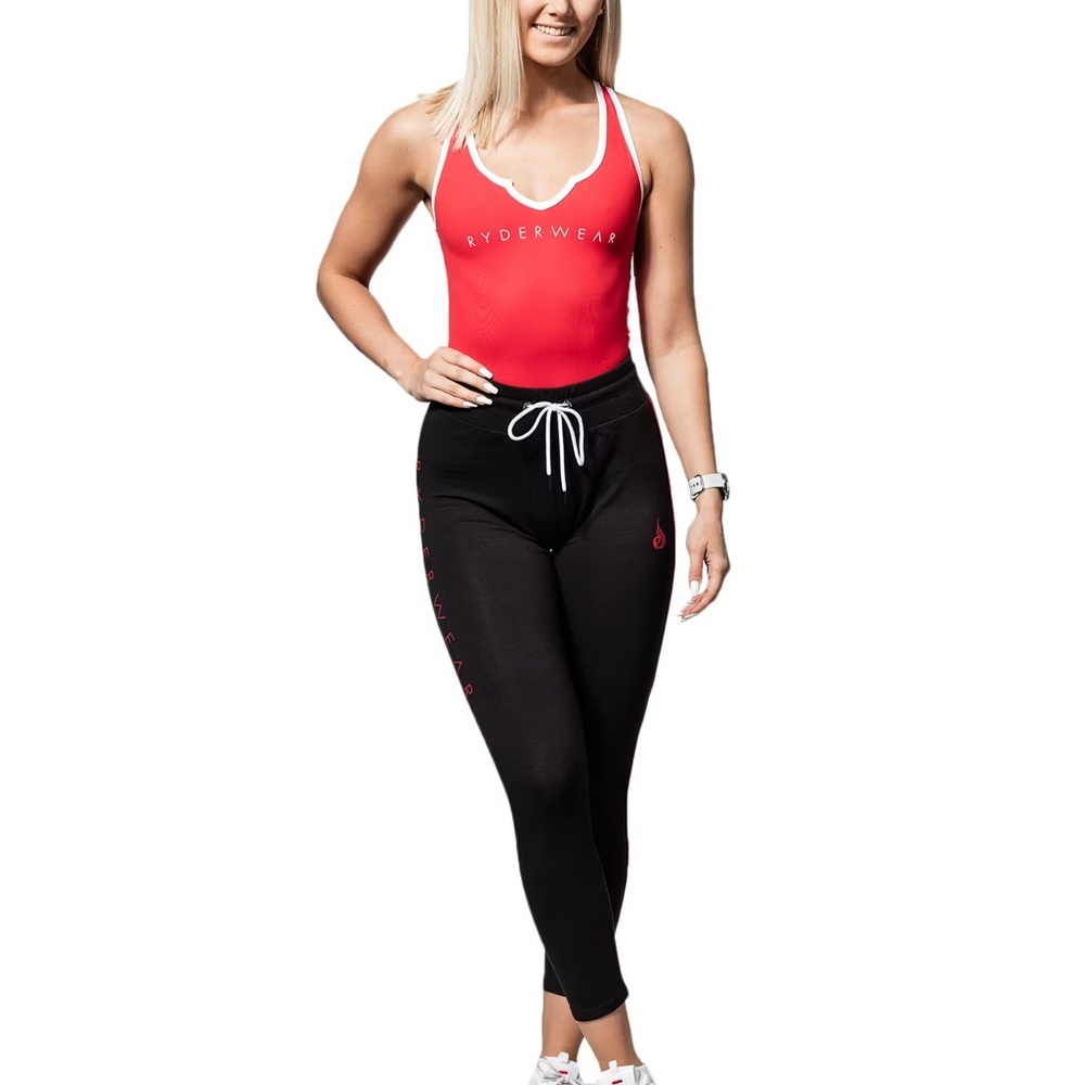 Ryderwear Black Bodysuit with Red Trim - Picture 5 of 8